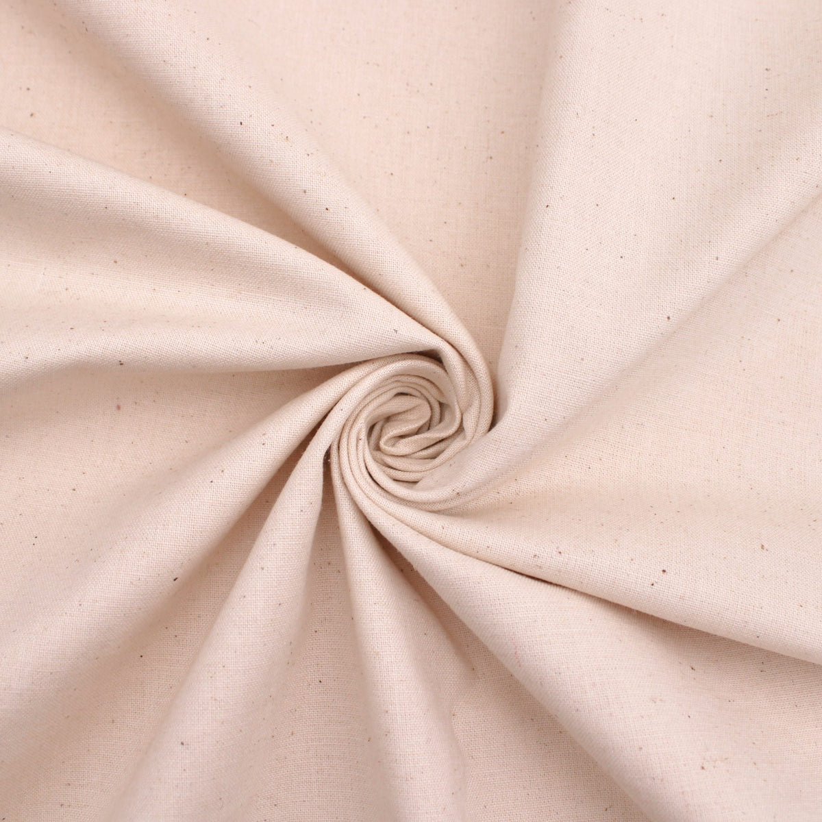Extra Wide Pure Cotton Calico Duck Fabric - Natural 158 cm