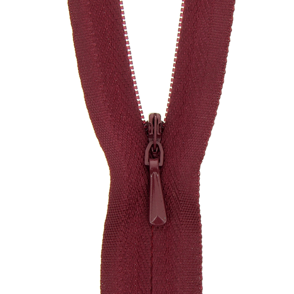 Milward Concealed Zip Closed End 60cm – Wine