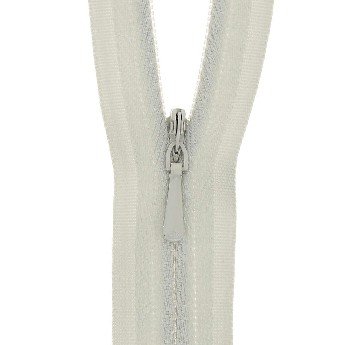 Milward Concealed Zip Closed End 60cm – Silver