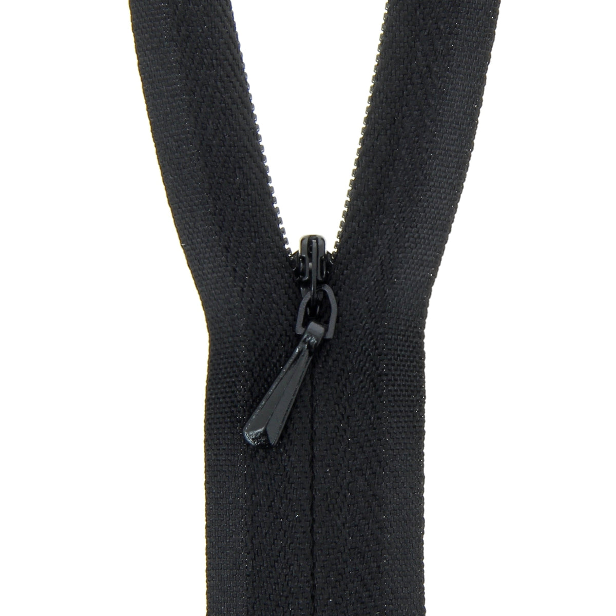 Milward Concealed Zip Closed End 60cm – Black