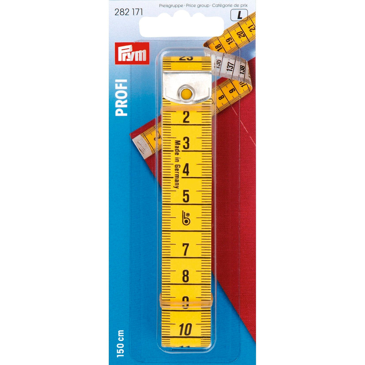 Prym Tape Measure Profi: Precision Measuring Tool 150 cm - 282171