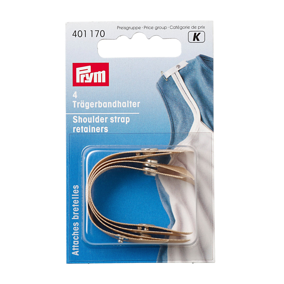 Prym Shoulder Strap Retainers: Secure and Comfortable Fit - 401170