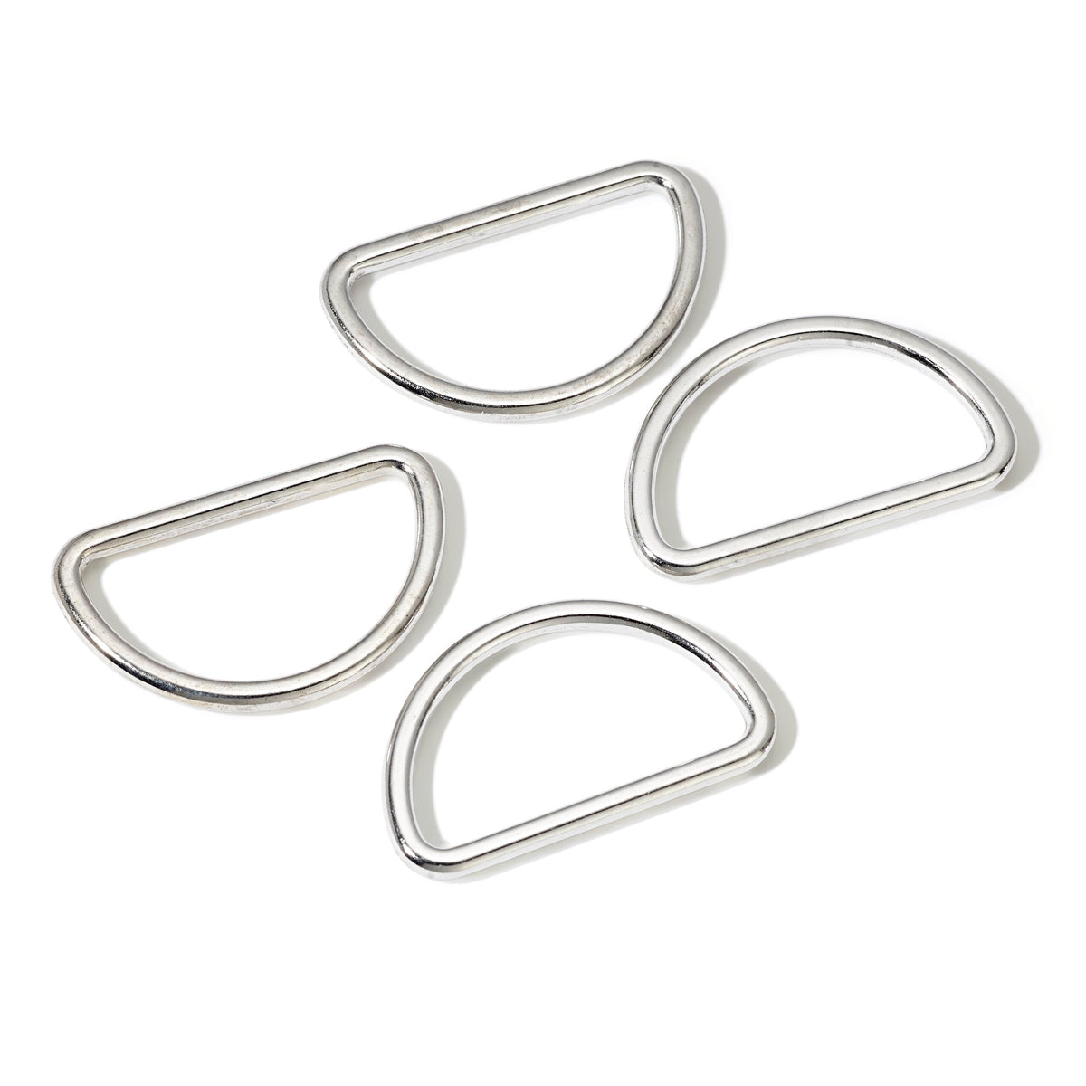 Prym D-rings 30 mm Silver Colour: Durable and Stylish Fasteners - 555230