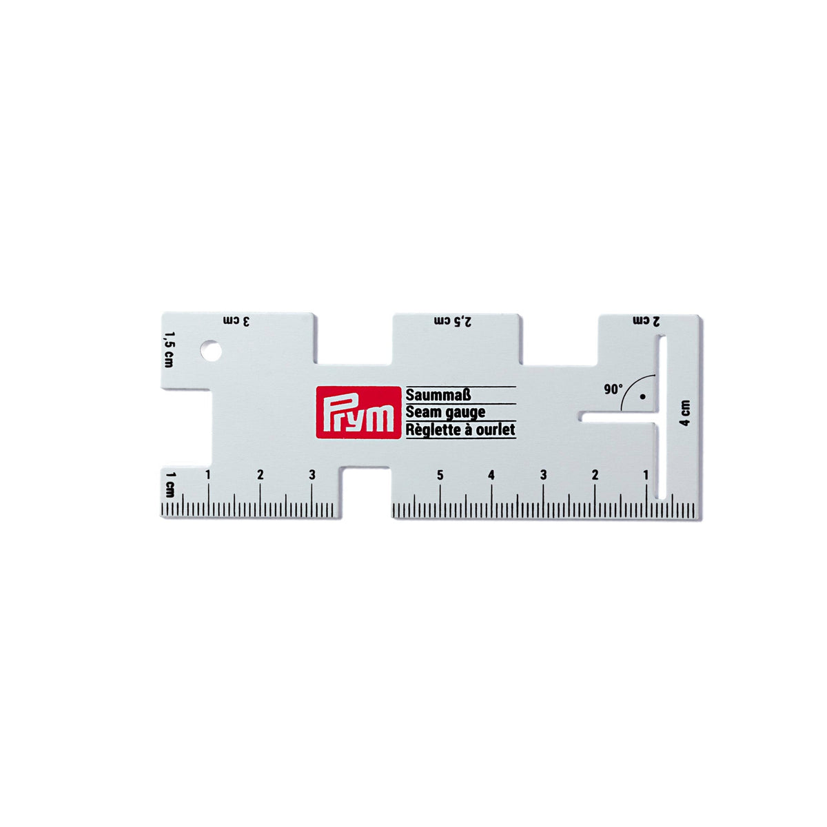 Prym Seam Gauge Metal: Precision Measuring Tool for Sewing - 610736