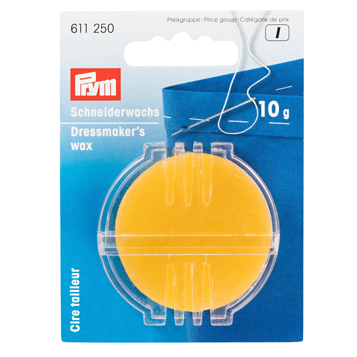 Prym Dressmaker's Wax: Essential Tool for Seamless Sewing - 611250