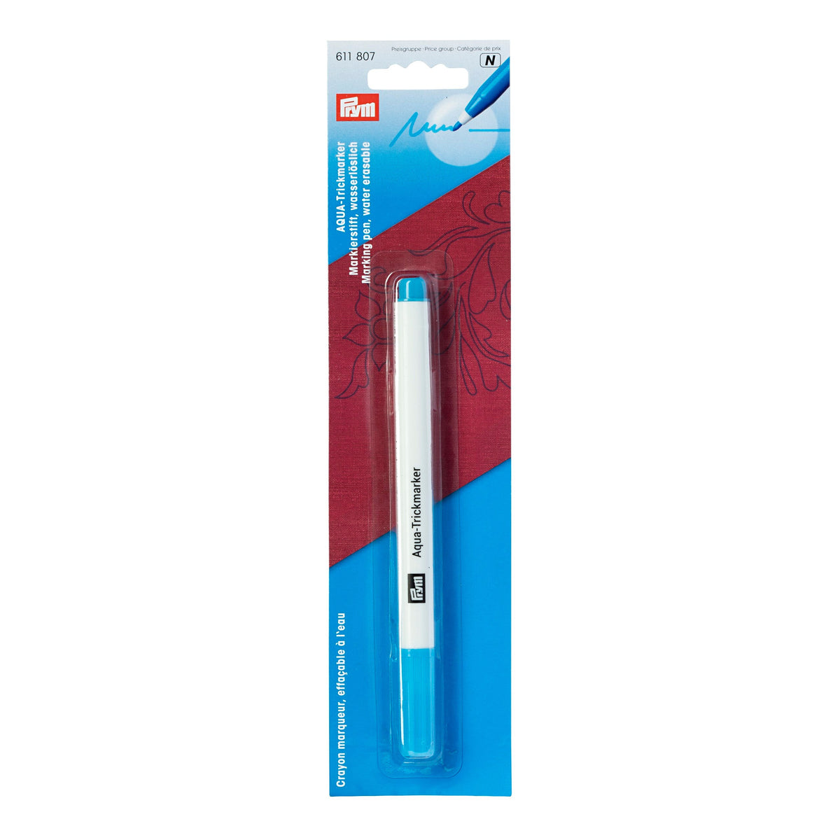 Prym Aqua Marking Pen Water Erasable - 611807