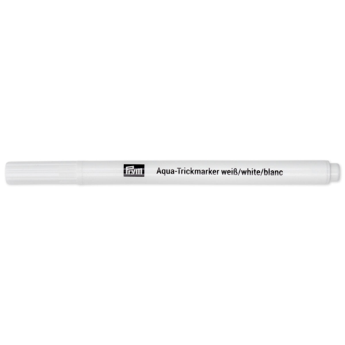 Prym Aqua Marking Pen: Water Erasable White for Easy Marking - 611824