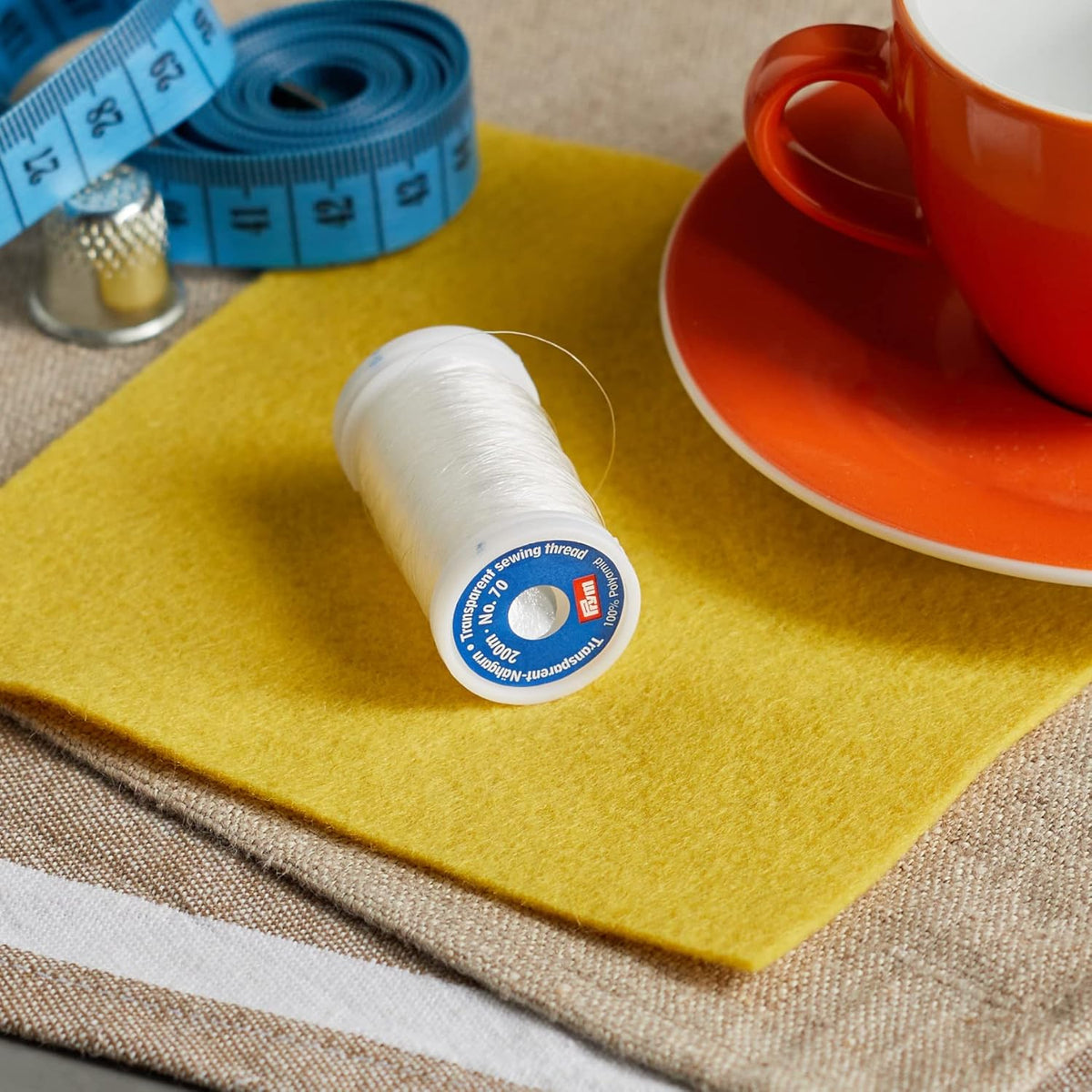 Prym Transparent Sewing Thread: Light and Durable Choice - 977620