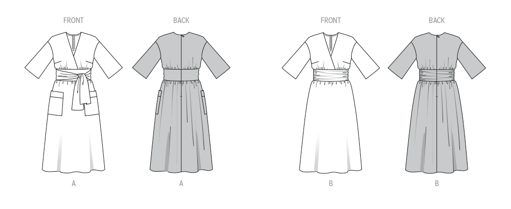 Burda Style Misses' Dress Sewing Pattern for Fashionistas B5724