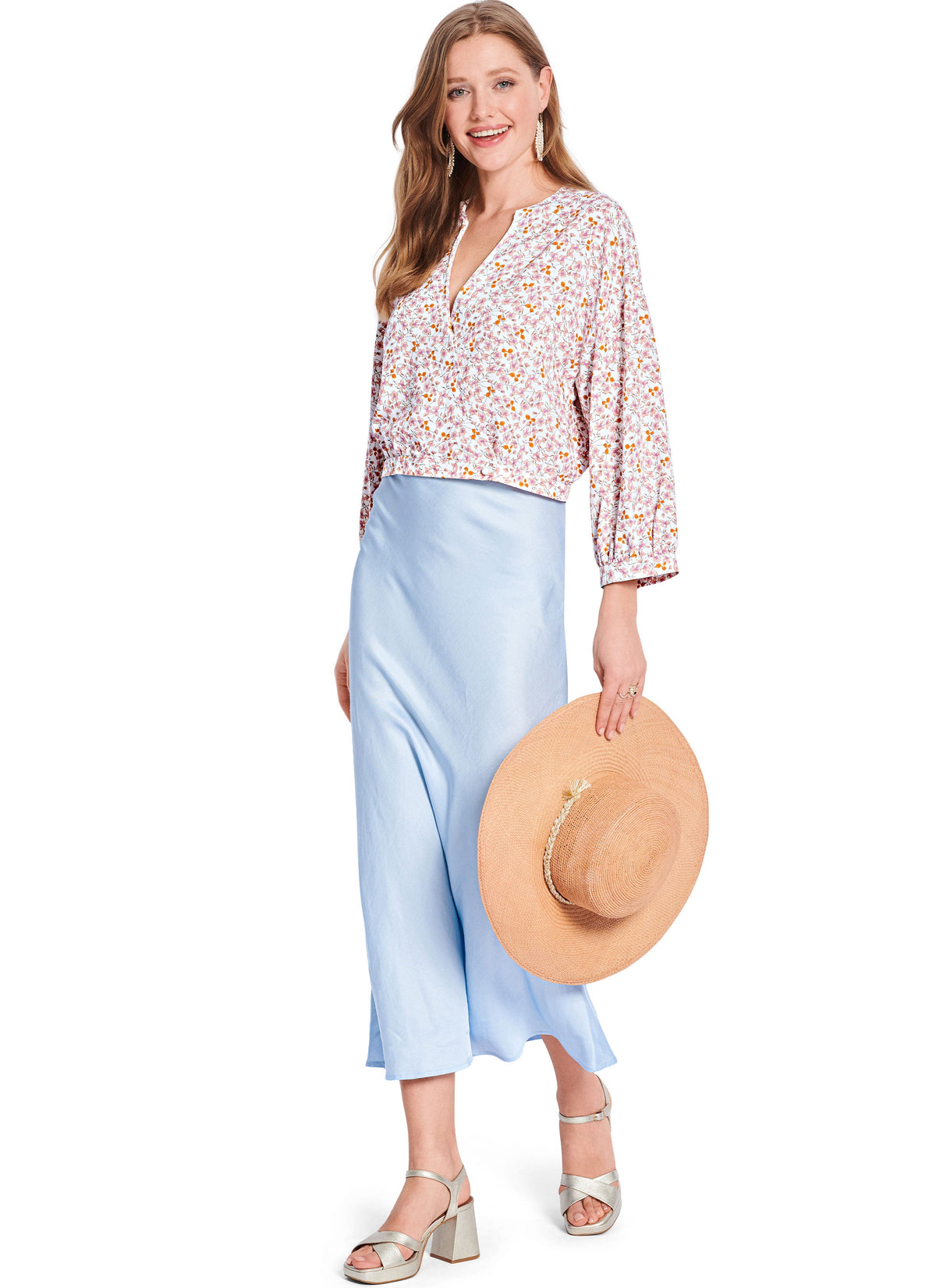 Burda Style Misses' Blouse Sewing Pattern for Fashionistas B5745