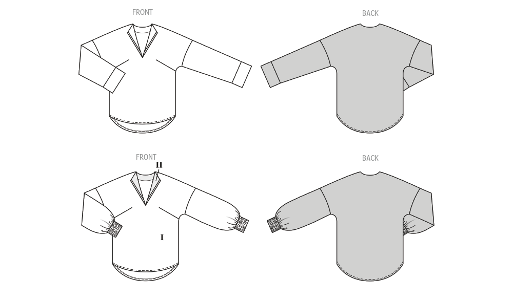 Burda Style Misses' Blouse Sewing Pattern for Fashionistas B5780