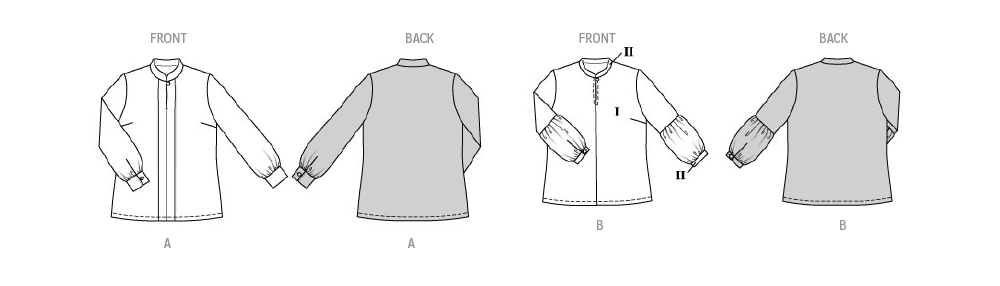 Burda Style Misses' Blouse Sewing Pattern for Fashionistas B5839