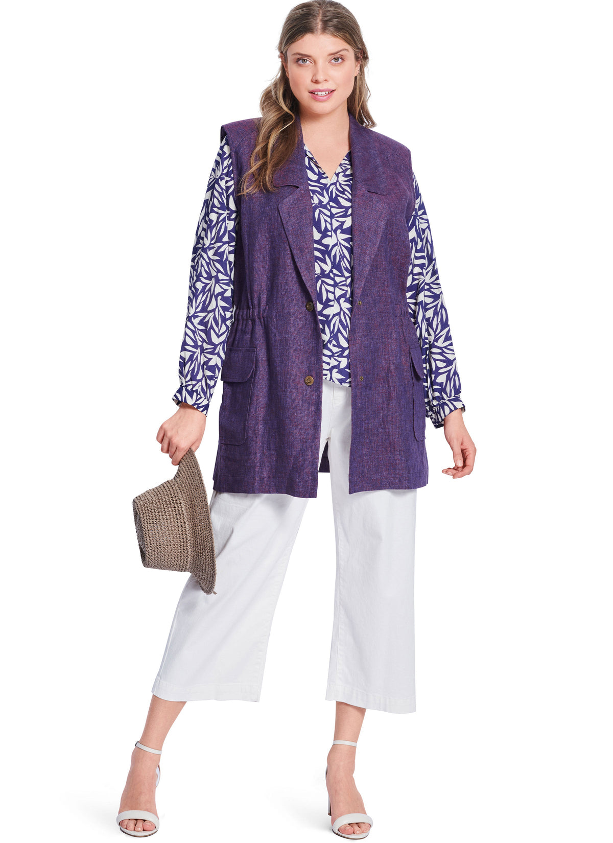 Burda Style Misses' Coat & Vest Sewing Pattern B5840
