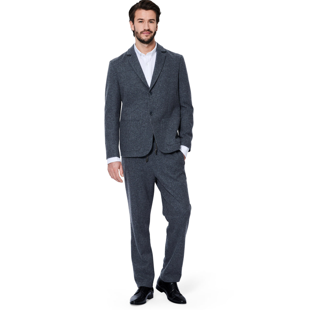 Burda Style Men's Suit Sewing Pattern for Tailored Fashion B5955