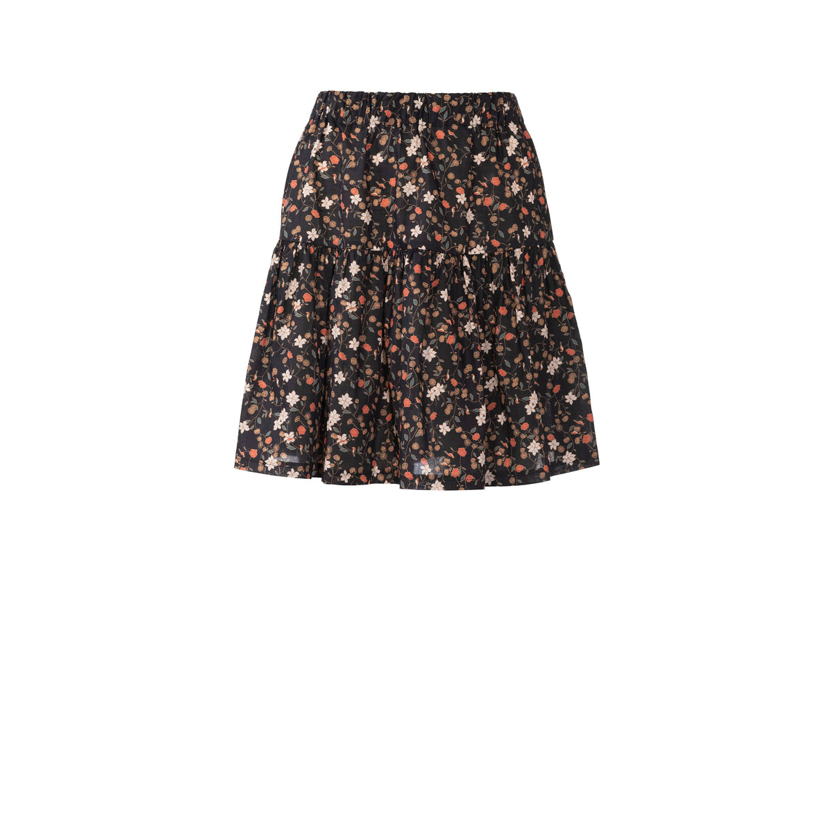 Burda Style Misses' Tiered Skirt with Elastic Waist Sewing Pattern B5978