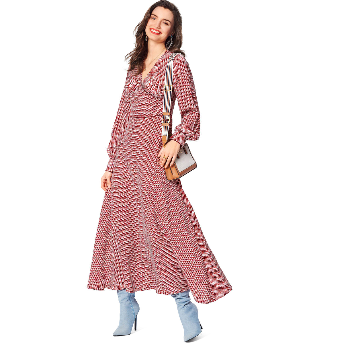Burda Style Dress Sewing Pattern for Fashion Enthusiasts B6040
