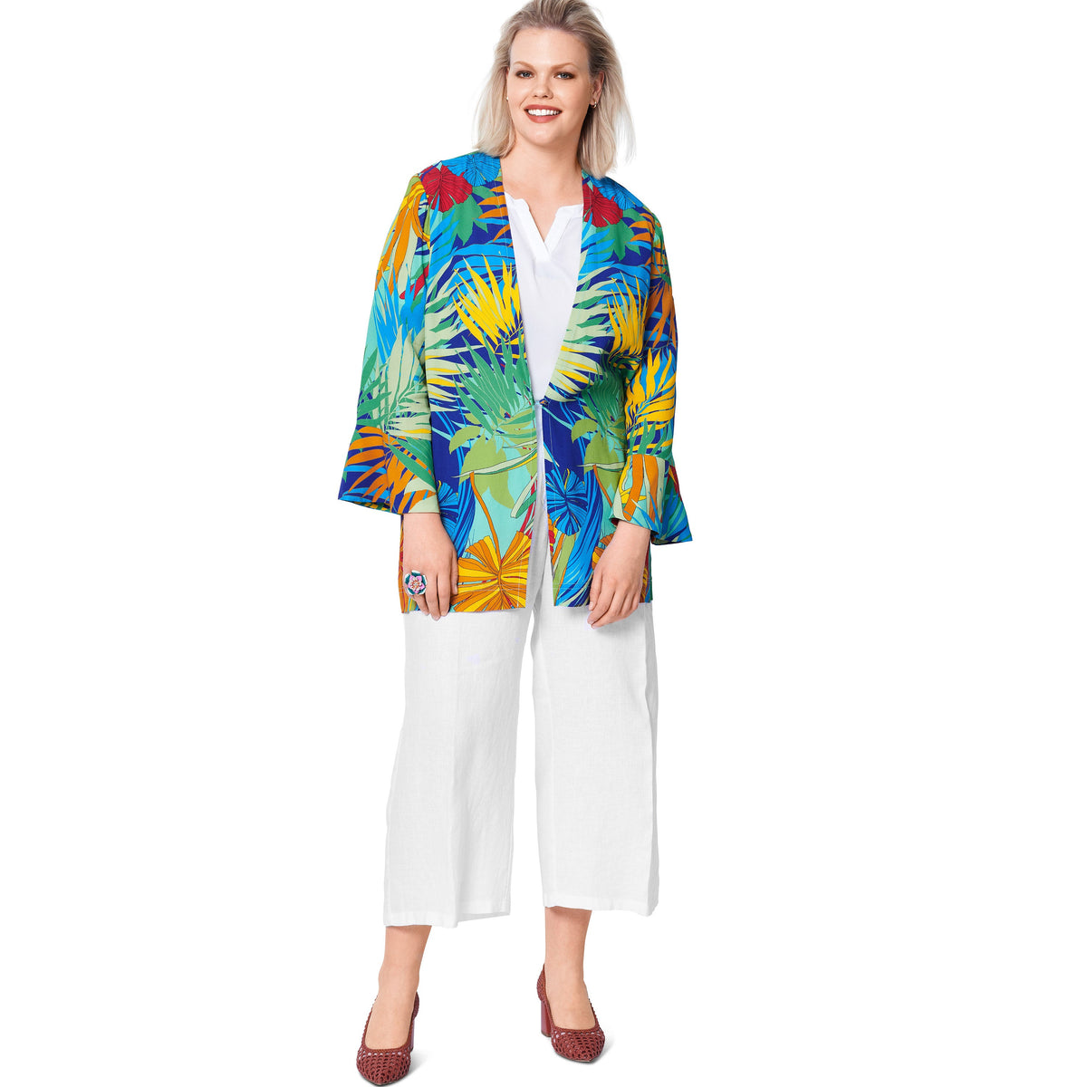 Burda Style Women's Blouson Jacket Sewing Pattern B6107
