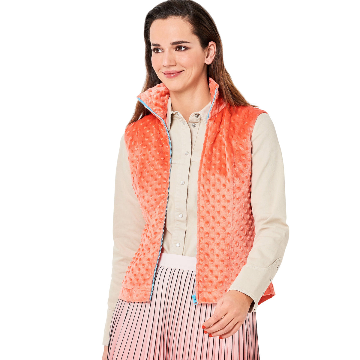 Burda Style Misses' Waistcoat, Vest, Jacket Sewing Pattern B6114