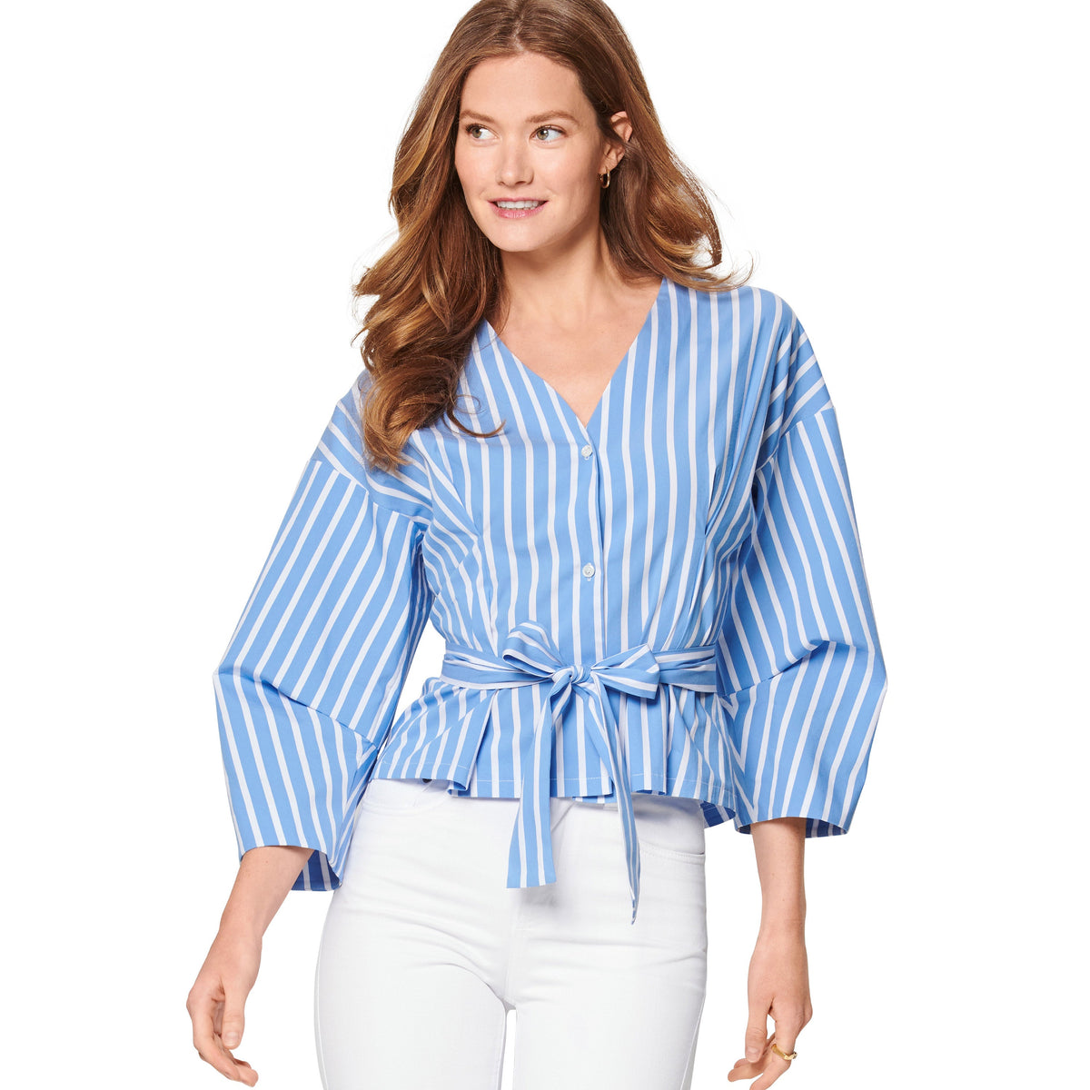 Burda Style Misses' Blouse Sewing Pattern for Fashionistas B6135