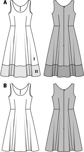 Burda Style Dress Misses Sewing Pattern for Stylish Creations B6758