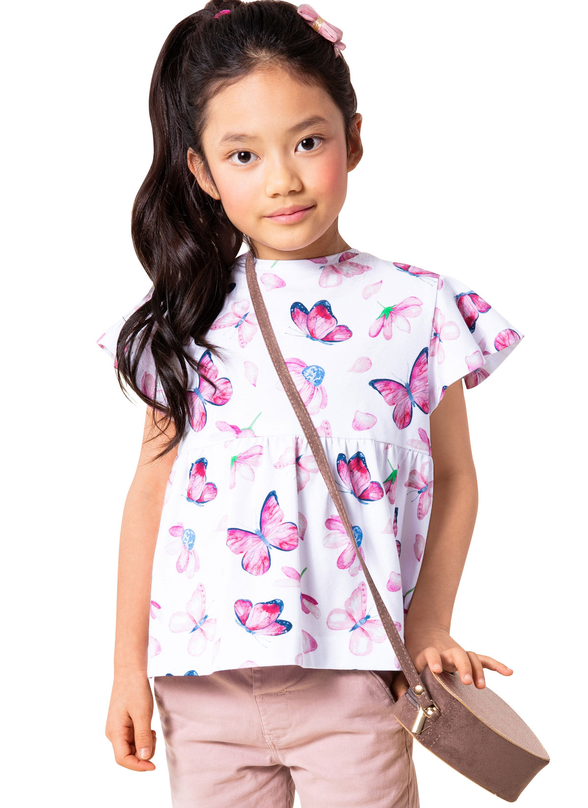 Burda Style Toddlers' T-Shirt Sewing Pattern B9205