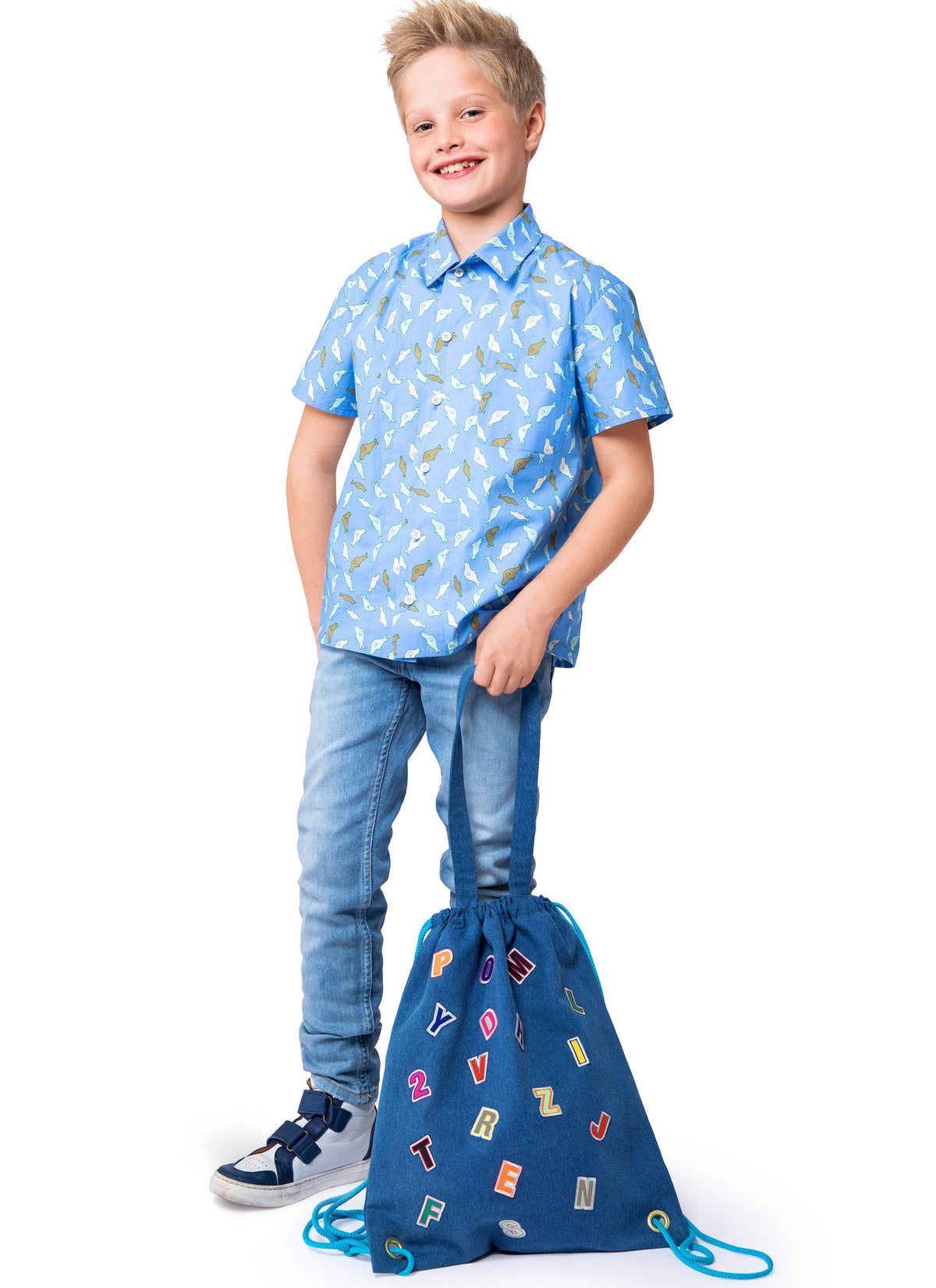 Burda Style Children's Shirt Sewing Pattern for Stylish Kids B9209