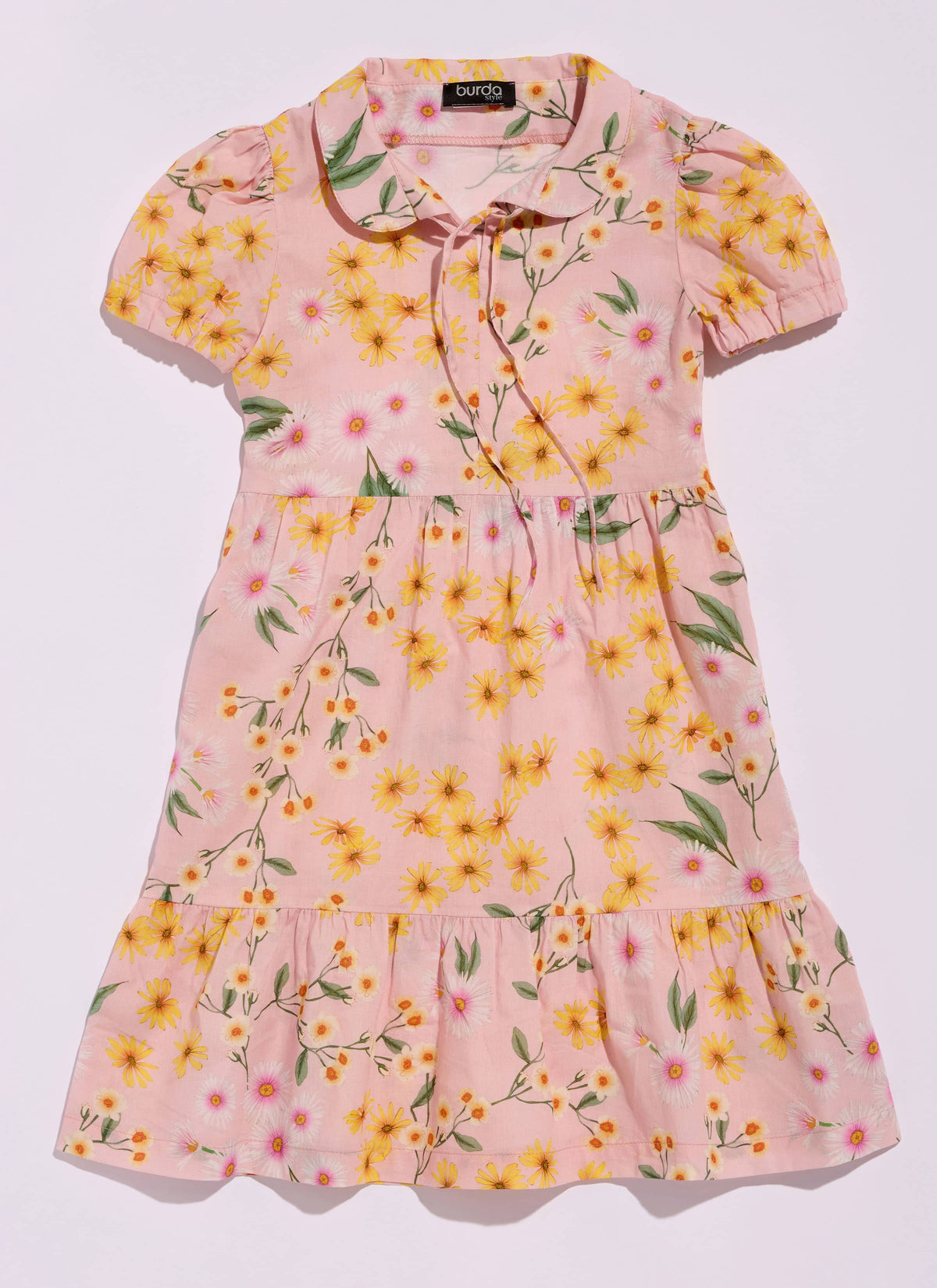 Burda Style Children's Dress Sewing Pattern for Creative Projects B9212