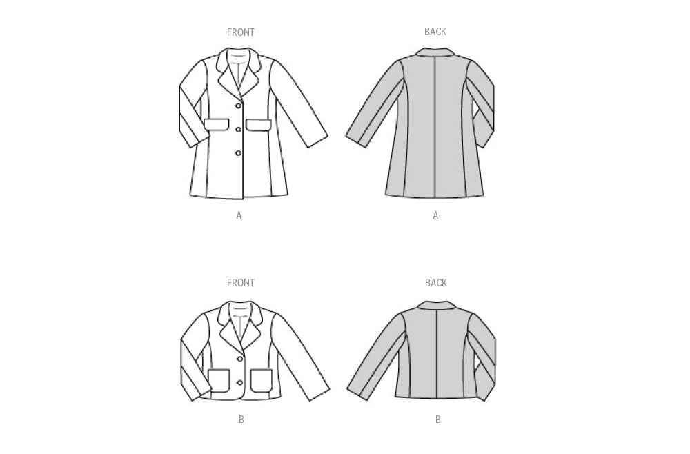 Burda Style Children's Coats Sewing Pattern for Stylish Kids B9215