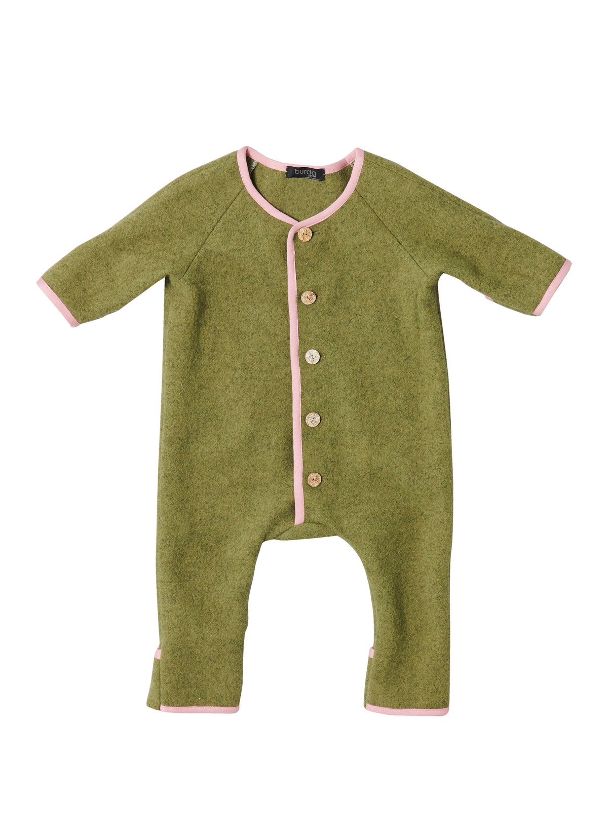 Burda Style Babies' Jumpsuit Sewing Pattern for Easy Crafting B9235
