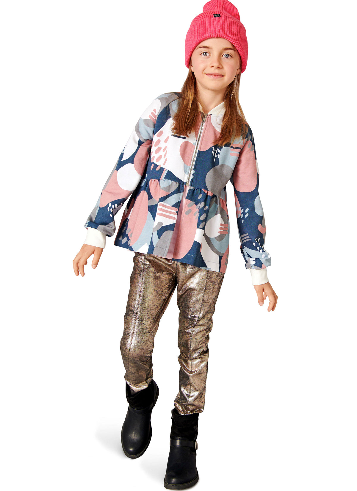 Burda Style Children's Blouson Top Sewing Pattern B9237
