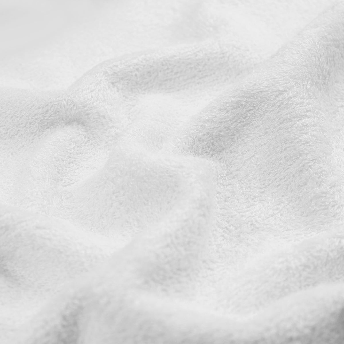 Bamboo Wellness Soft Terry Towelling - White