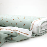 Mint Scattered Leaves