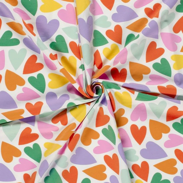 Coloured Hearts
