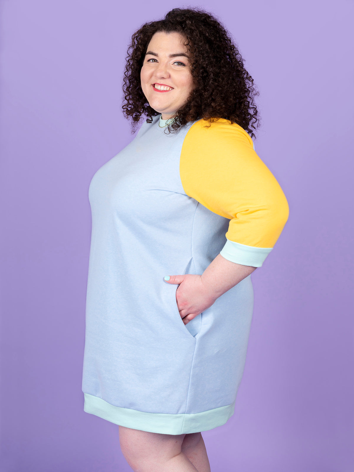 Billie Sweatshirt and Dress Sewing Pattern - By Tilly and the Buttons