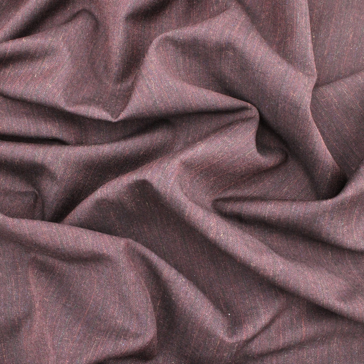 Camira Wool Blend Suiting Fabric - Burgundy
