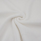 Carly Thick Cotton Knitted Jumper Sweater - Cable Cream