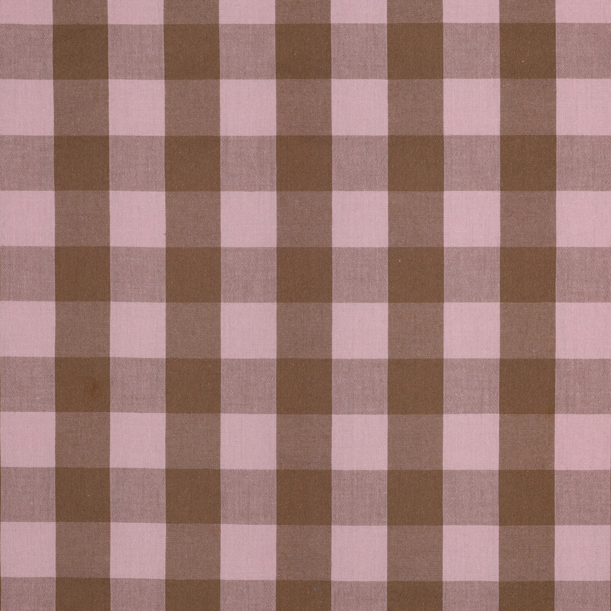 Verona Checked Yarn-Dyed Cotton Dressmaking Fabric - Pink & Brown