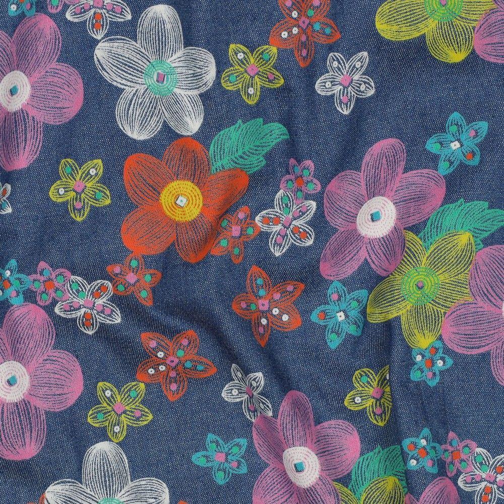 Sketched Coloured Flowers