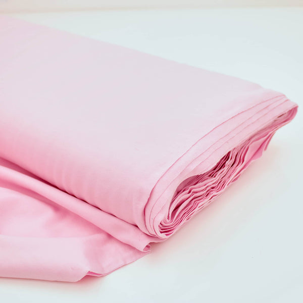 Cotton Jersey Plain/Solid OEKO-TEX Stretch Fabric Material Baby pInk