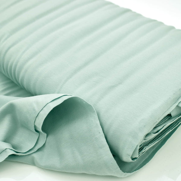 Cotton Jersey Plain/Solid OEKO-TEX Stretch Fabric Material Mint