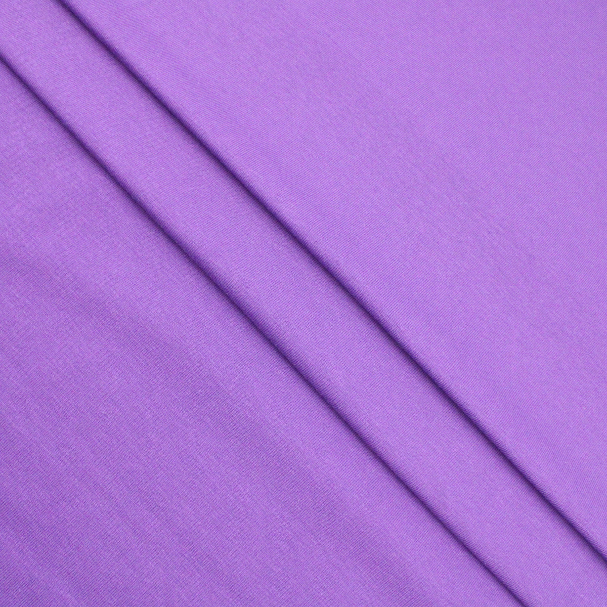 Cotton Jersey Plain/Solid OEKO-TEX Stretch - Purple