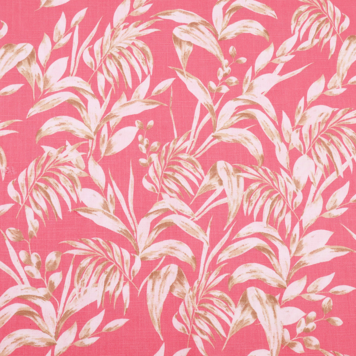 Leaves on Pink