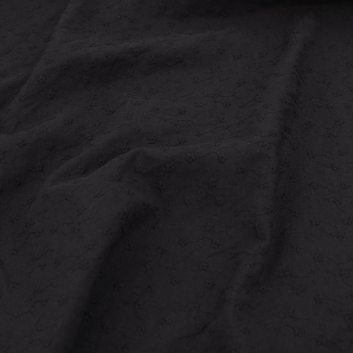 Scalloped Edge Black