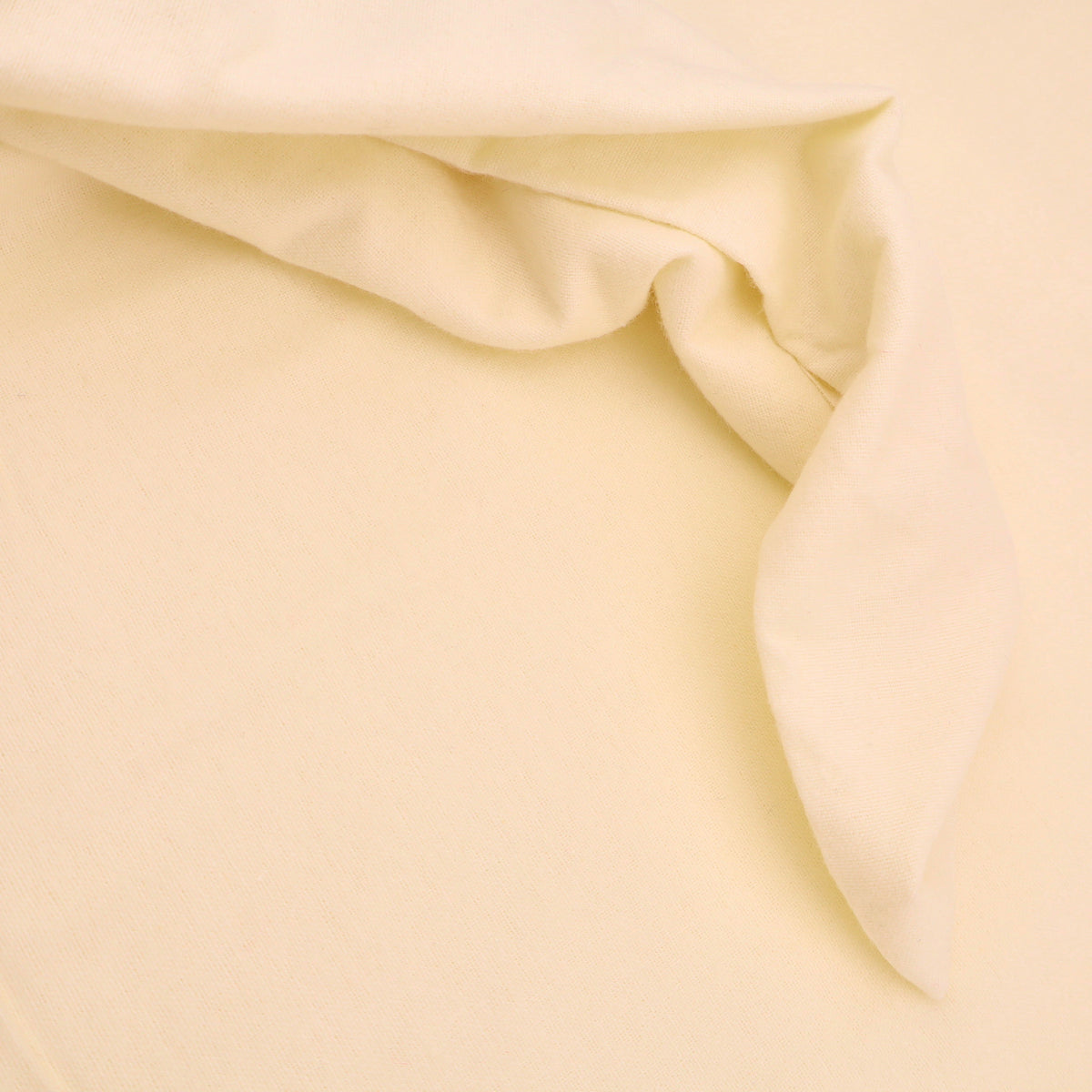 Extra Wide 108” Curtain Lining Cotton Blend Plain Weave Woven Fabric - Cream 120GSM