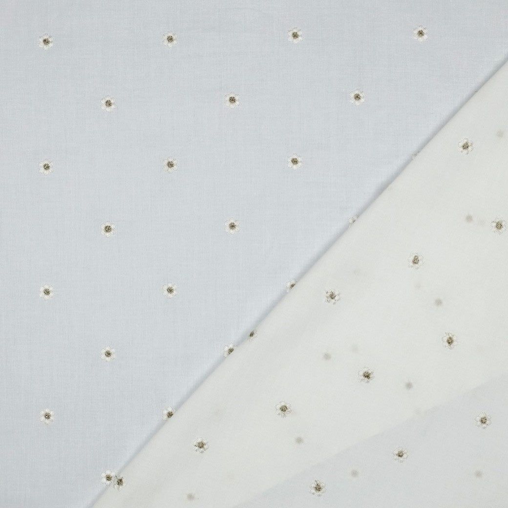 White Lurex Flowers