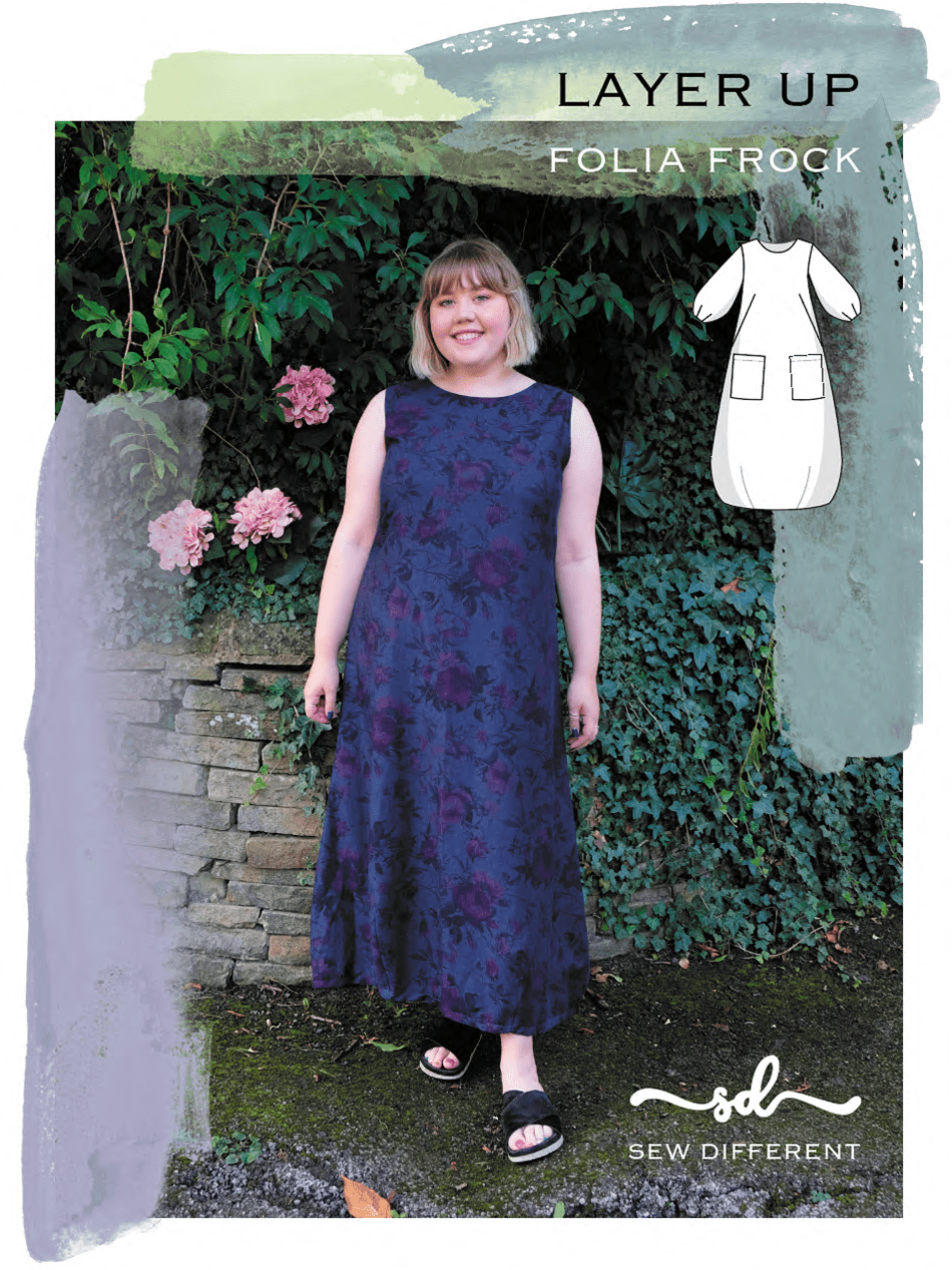 Folia Frock Fabric Sewing Pattern - By Sew Different