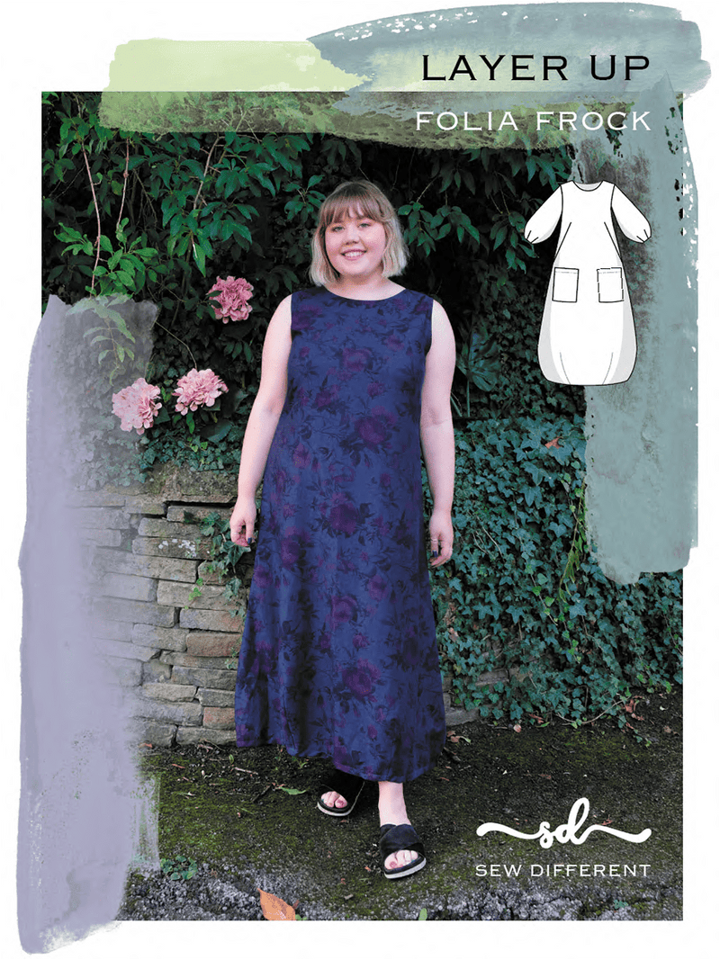 Foila Frock Fabric Sewing Pattern - By Sew Different