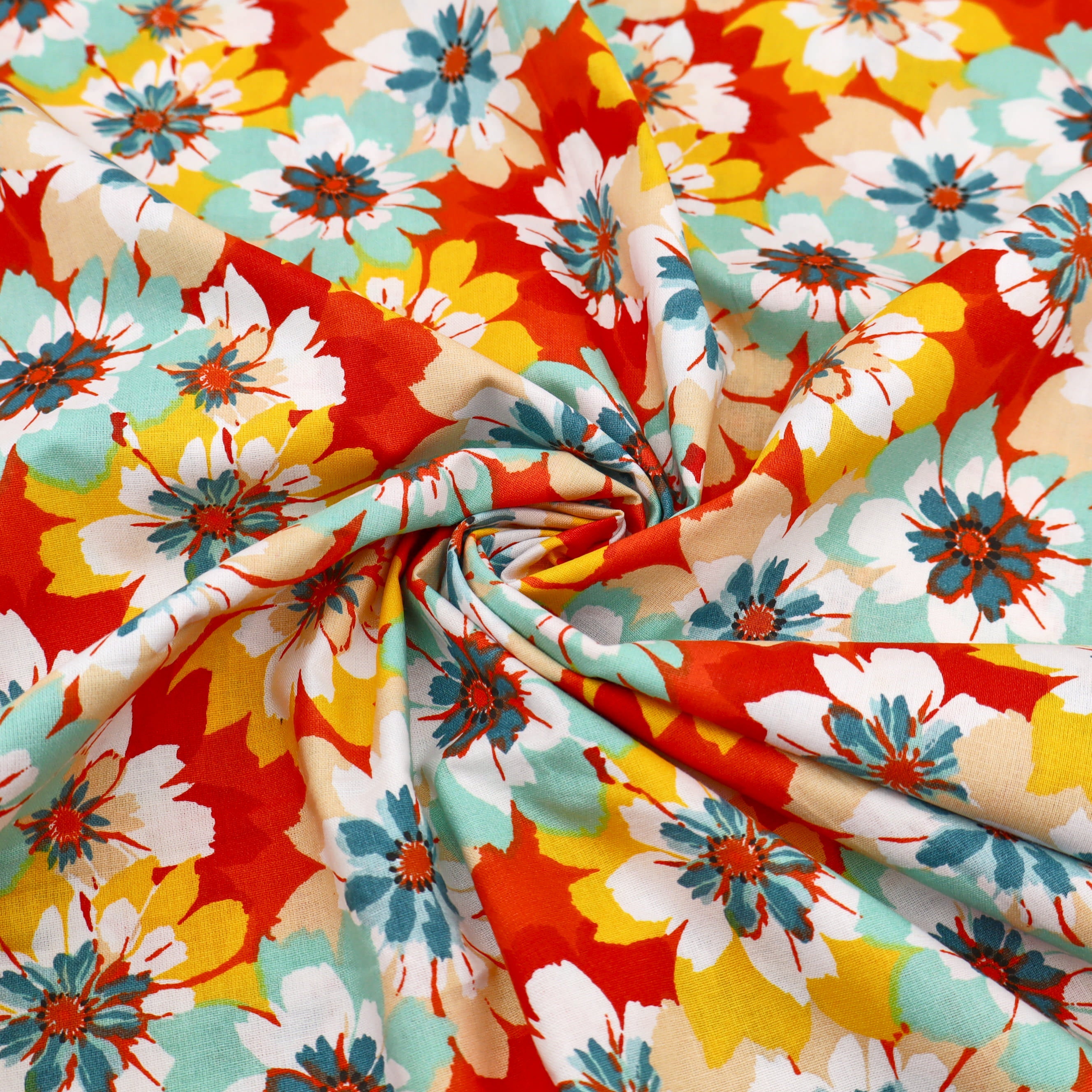 French Printed Cotton Dressmaking Craft Fabric