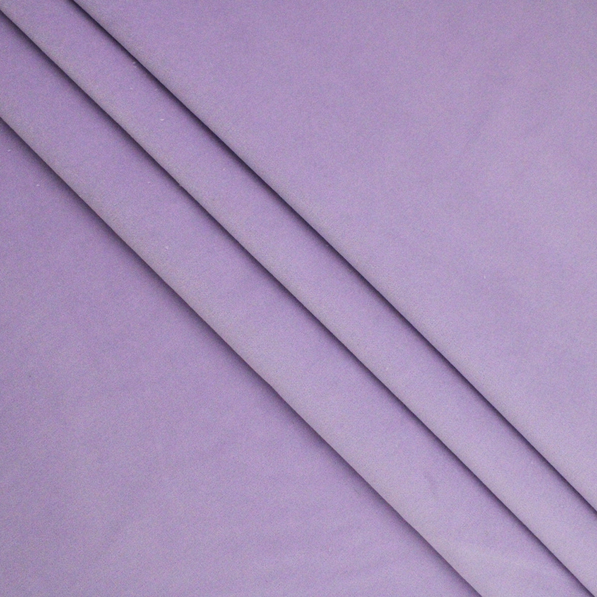Genoa Pure 100% Cotton Velvet Upholstery Fabric - Lilac