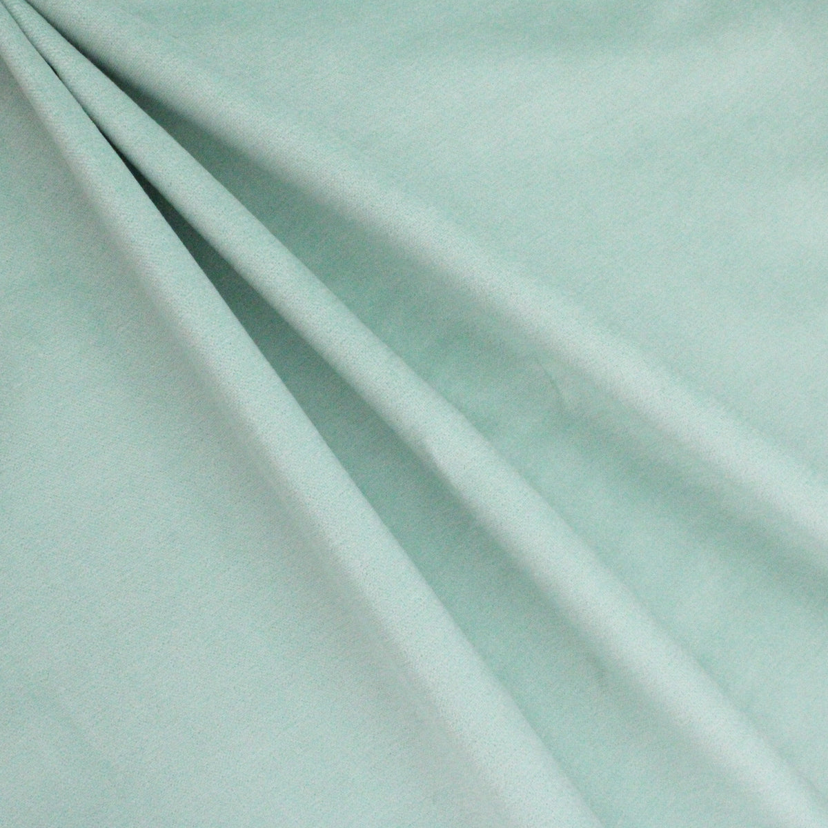 Genoa Pure 100% Cotton Velvet Upholstery Fabric - Mint